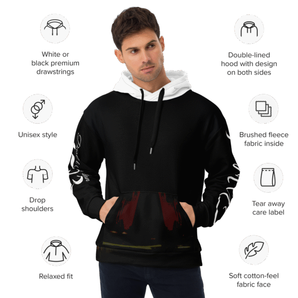 Sexy unisex hoodie à la Studio 1583