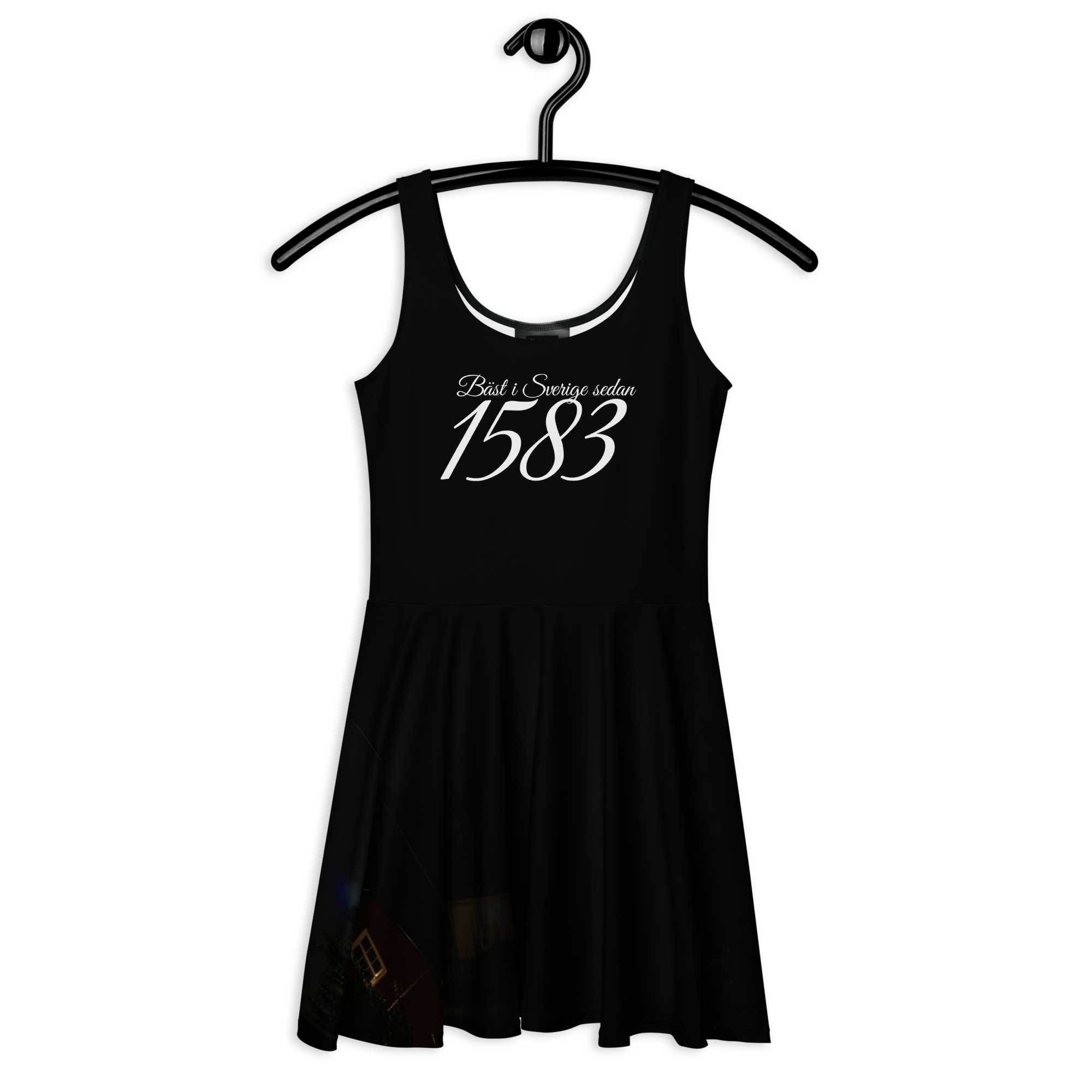 Skater Dress: Dark Energy in Motion